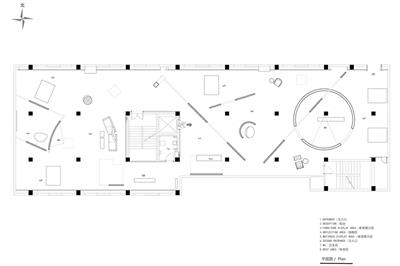 艺术展厅设计平面图